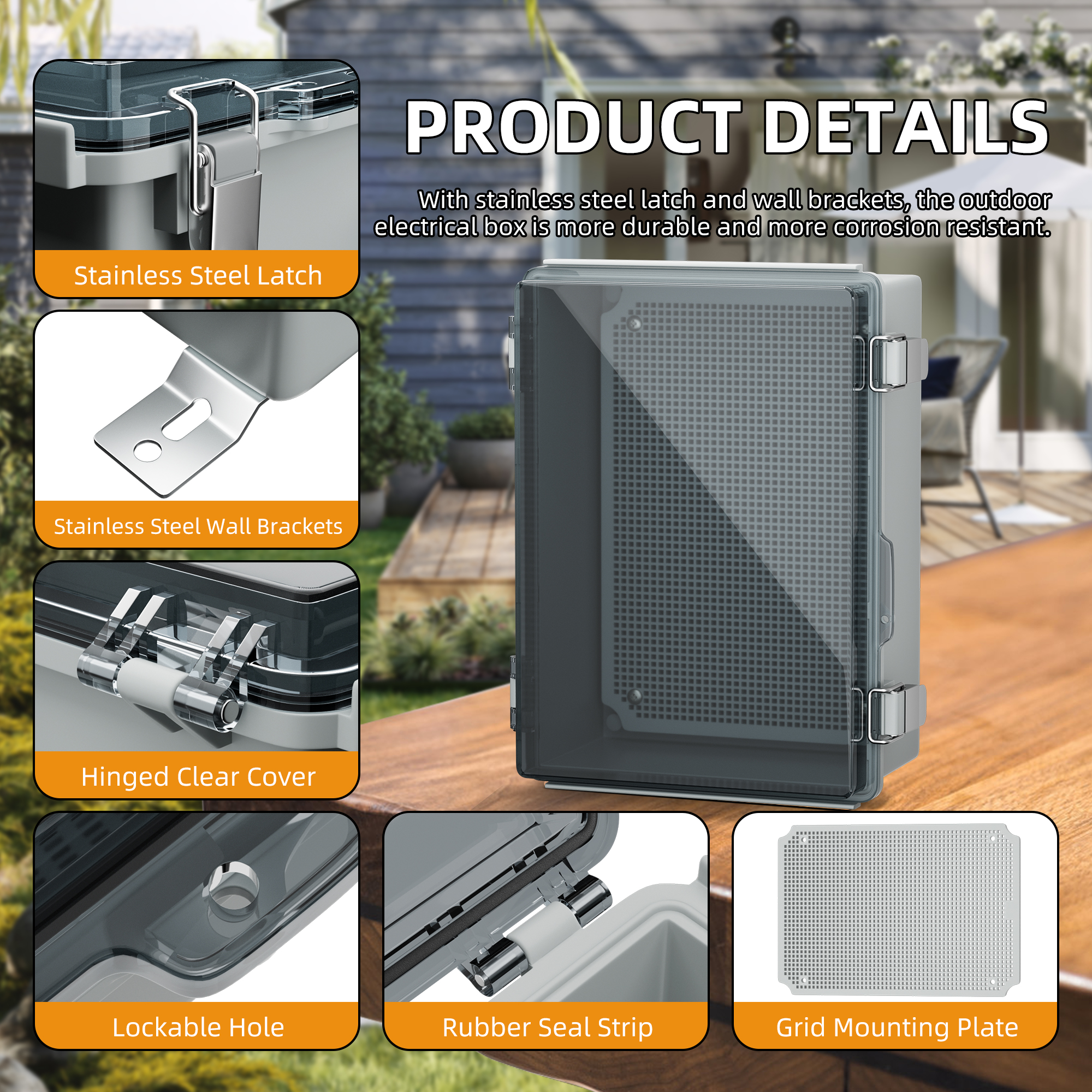 Clear Electrical Enclosure Box – Outdoor Power Distribution Box Bewertung und Preis