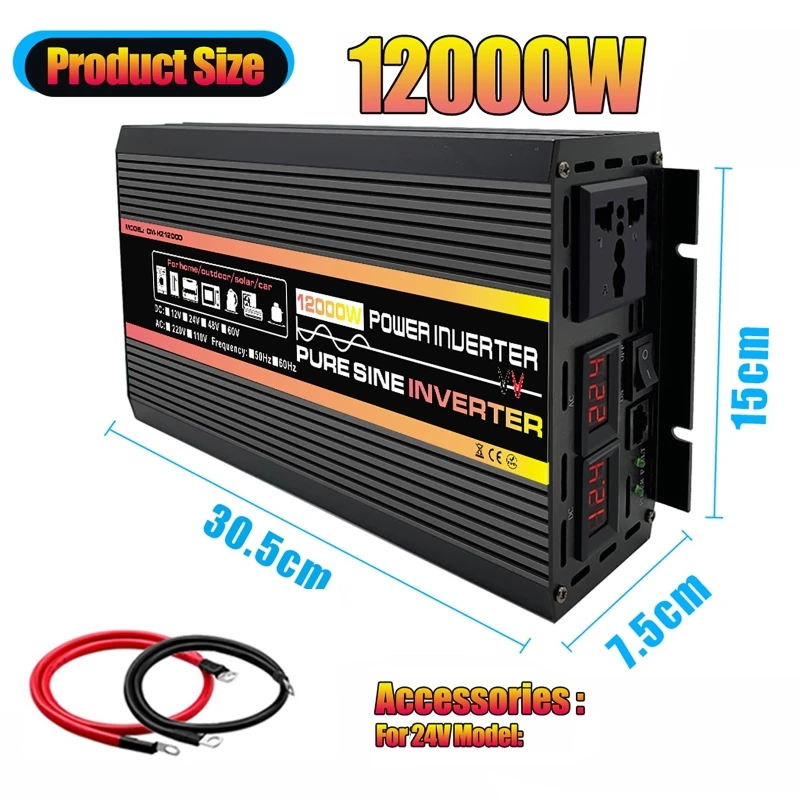 10000/12000W Pure Sine Wave Po – Outdoor Power Transformer Bewertung und Preis