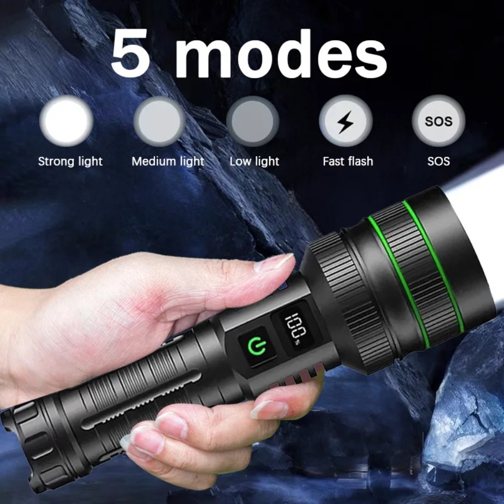 Powerful LED Flashlight Zoomab – Outdoor Power Meter Bewertung und Preis
