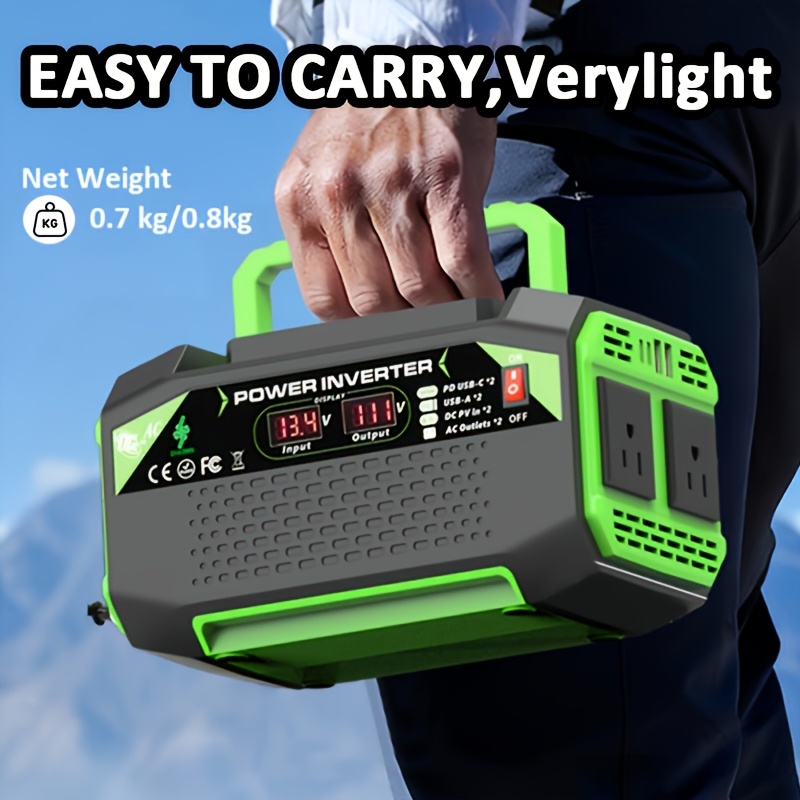 1pc 1000W/500W Portable Power  – Outdoor Power Socket Bewertung und Preis