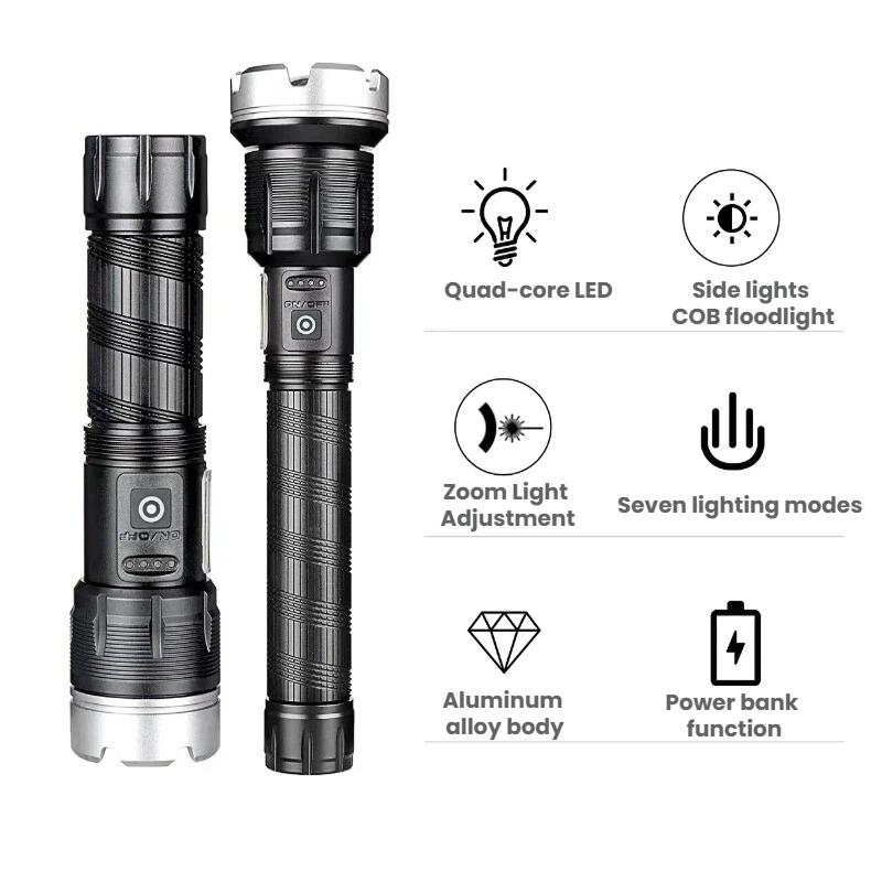 High-power LED Flashlight Tele – Outdoor Power Meter Bewertung und Preis