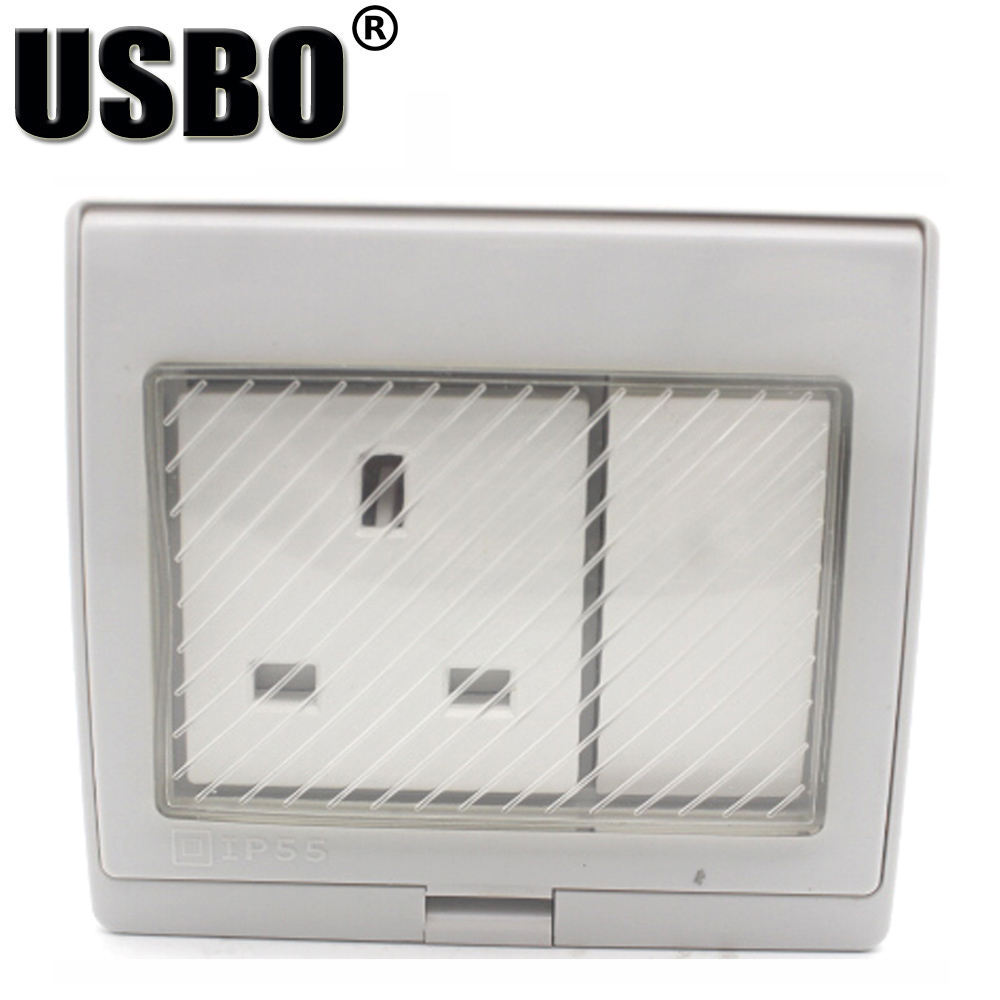 White IP55 outdoor Anti-UV wal – Outdoor Power Inlet Box Bewertung und Preis